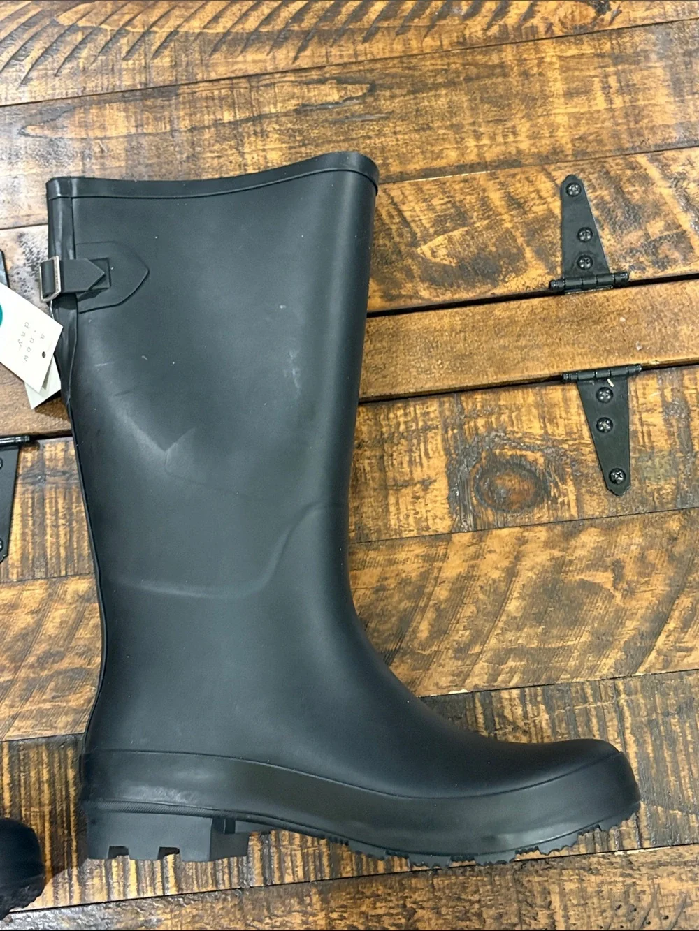 Classic Waterproof Black Rain Boots for Women Mid-Calf by Target a new day